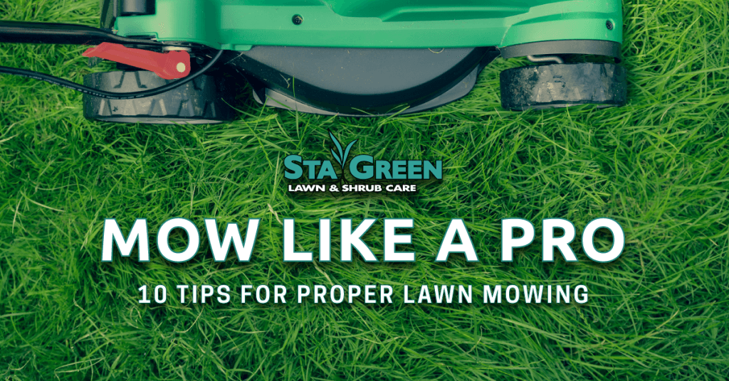 10 proper mowing tips